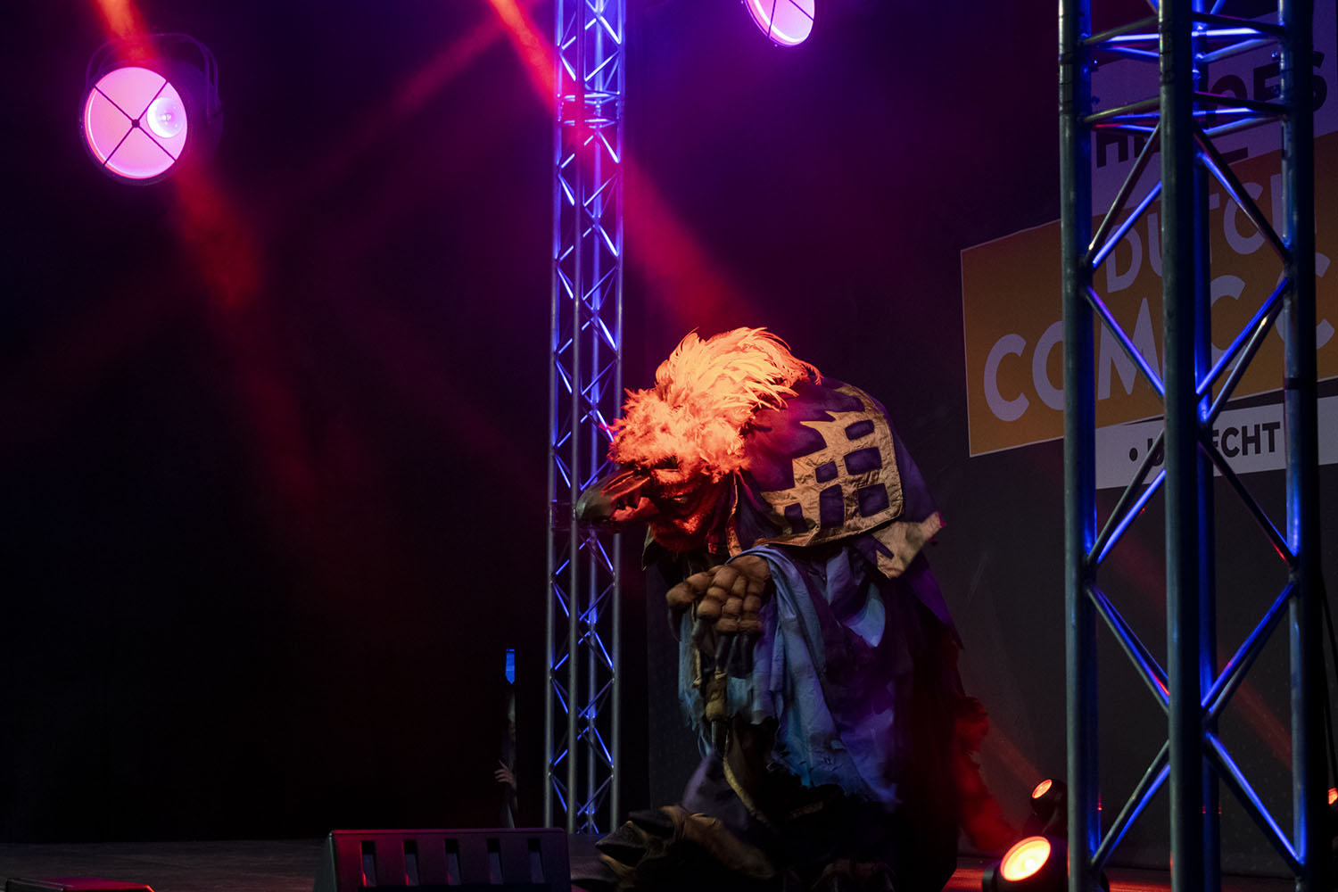 Dutch Comic Con Winter Editie 2018: Cosplay Arakkoa World of Warcraft